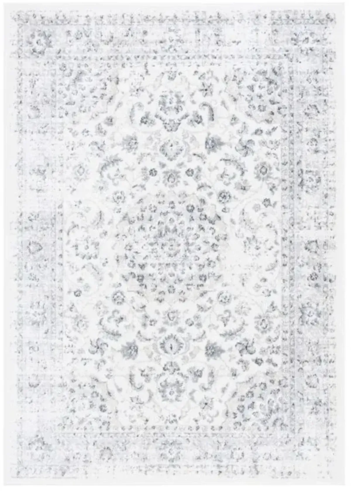 LAYLA 106 Grey 4'-5' x 6'-5' Medium Rectangle Rug