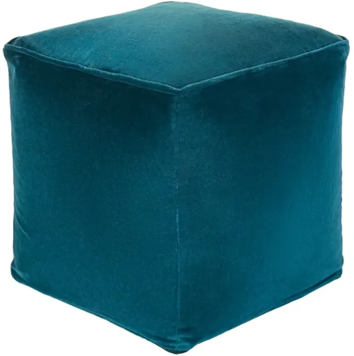 Cotton Velvet CVPF-021 16"H x 16"W x 16"D Pouf