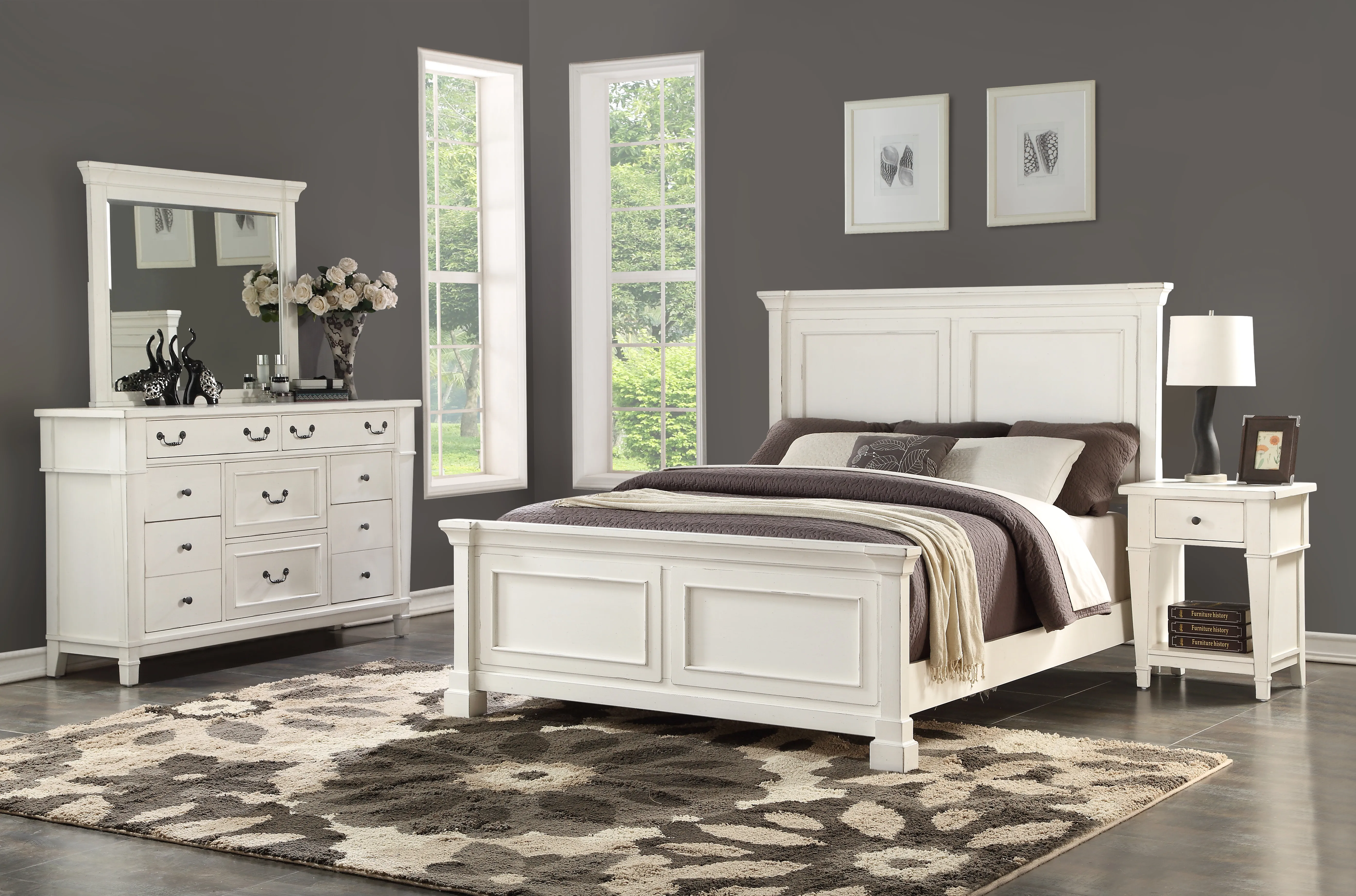 Stoney Creek Queen Panel Bed