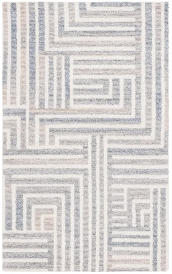 RENEWAL Hand Tufted 4' x 6' area rug