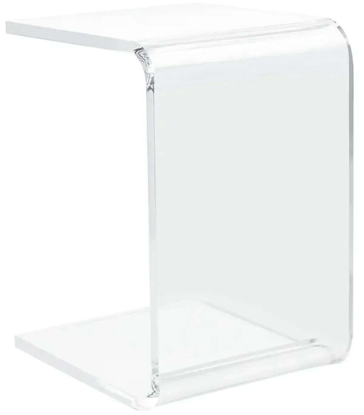 UPTON ACRYLIC SIDE TABLE 