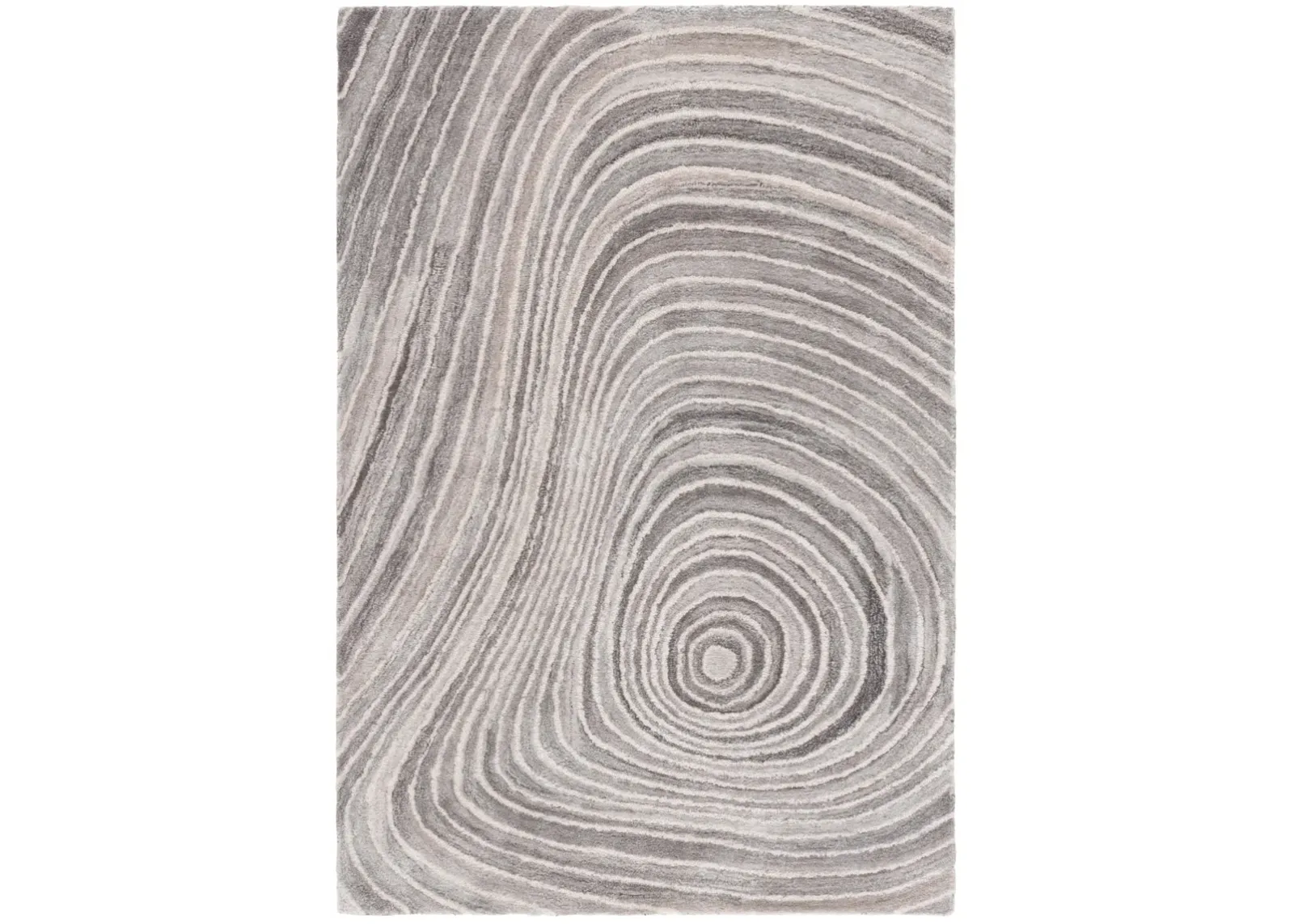 ABSTRACT 153 GREY  6' x 9' Medium Rectangle Rug