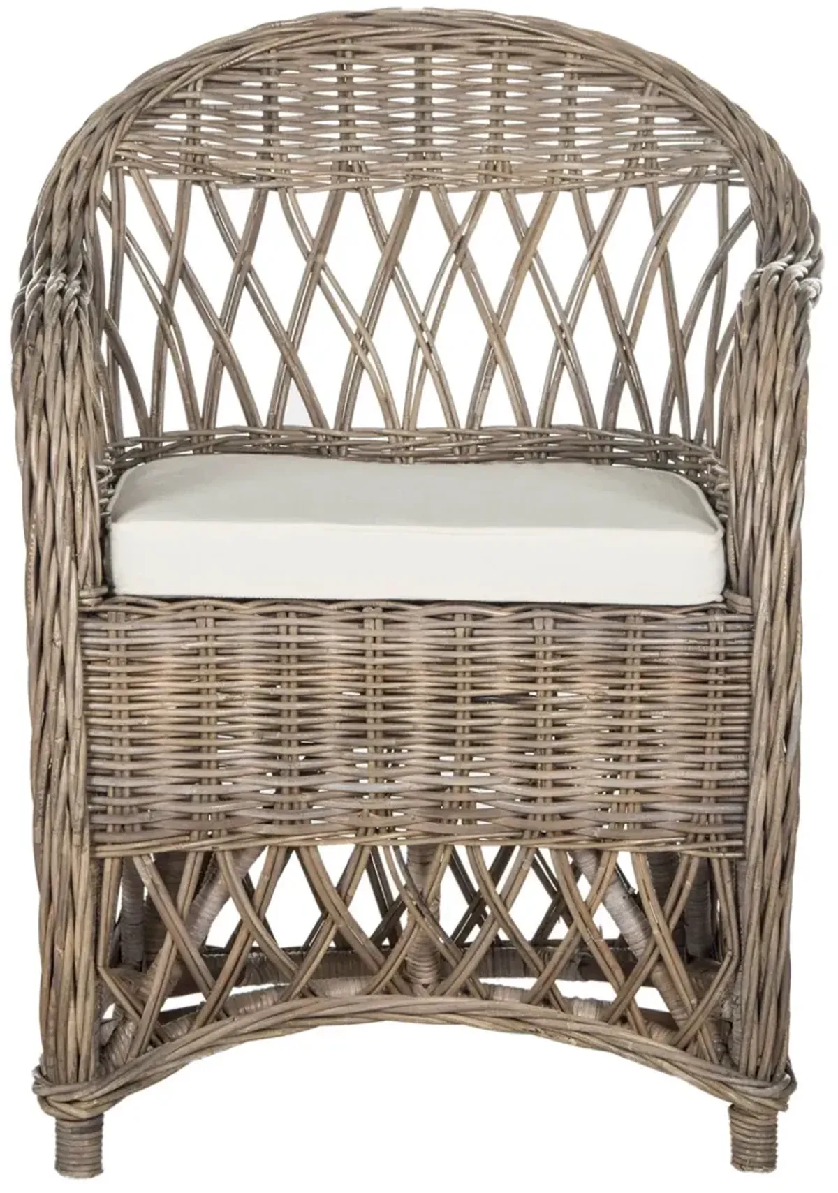 INEZ WICKER CLUB CHAIR