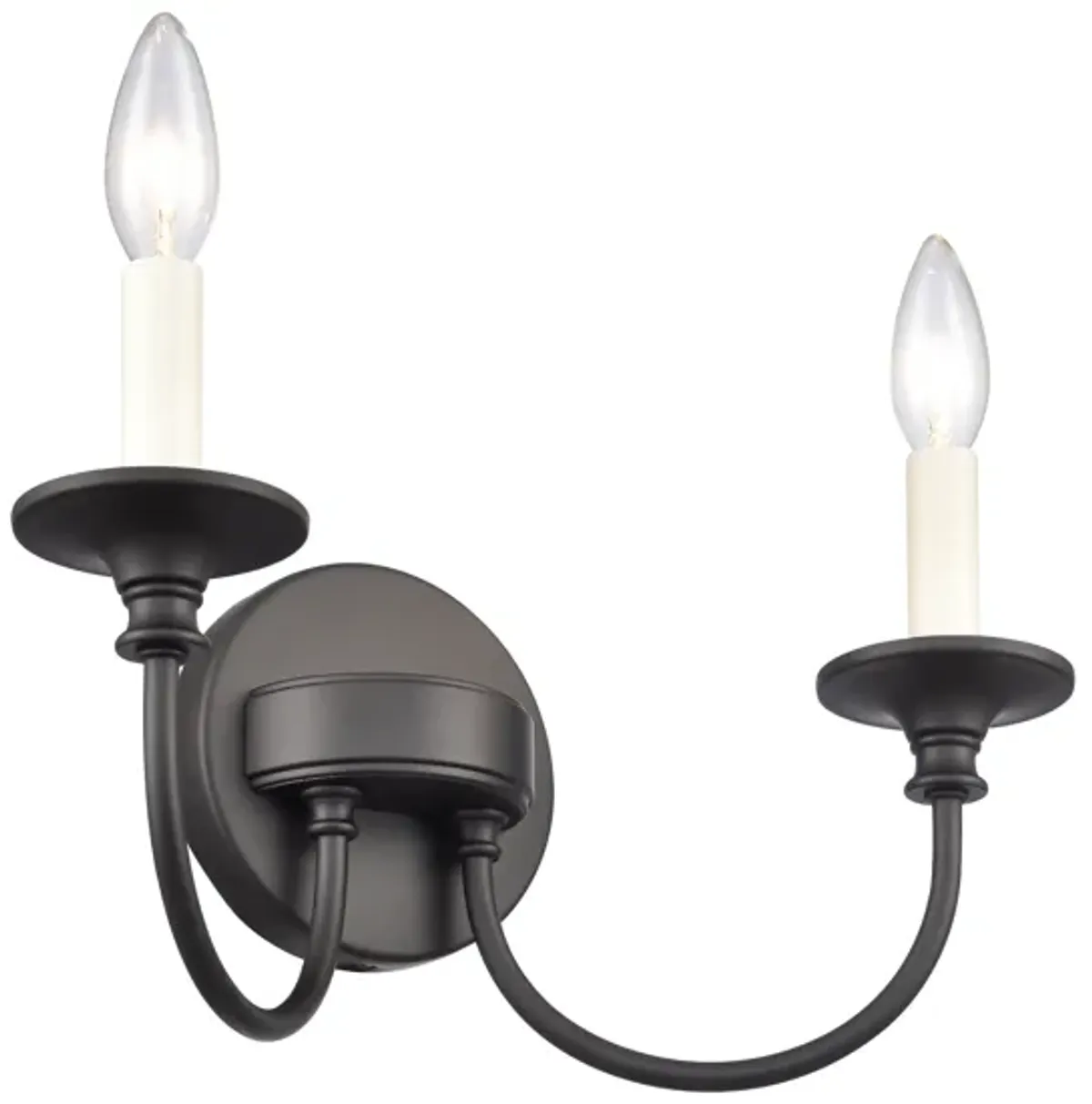 Cecil 14'' Wide 2-Light Vanity Light - Matte Black