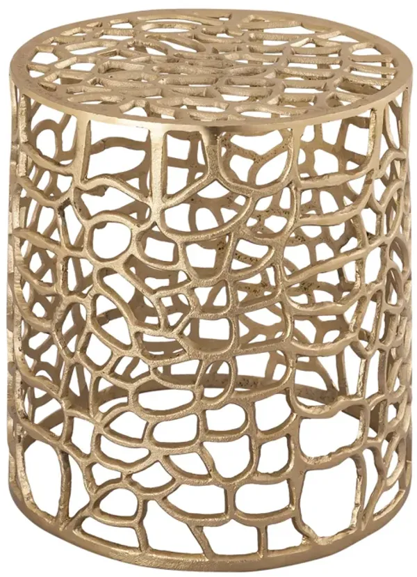 Sophia Gold Side Table