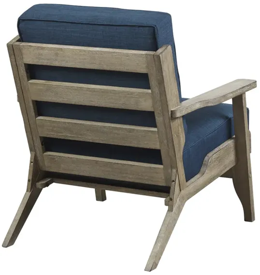 INK+IVY Malibu Navy Accent Chair