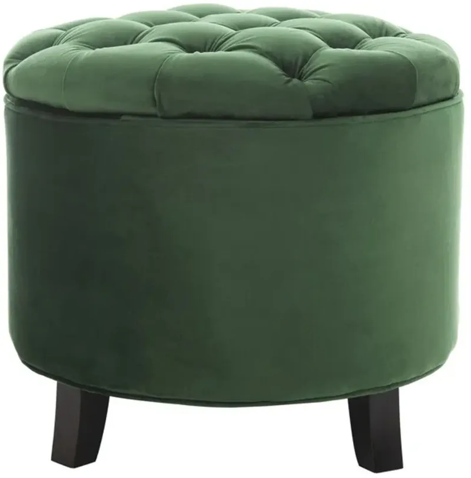 AMELIA TUFTED STORAGE OTTOMAN