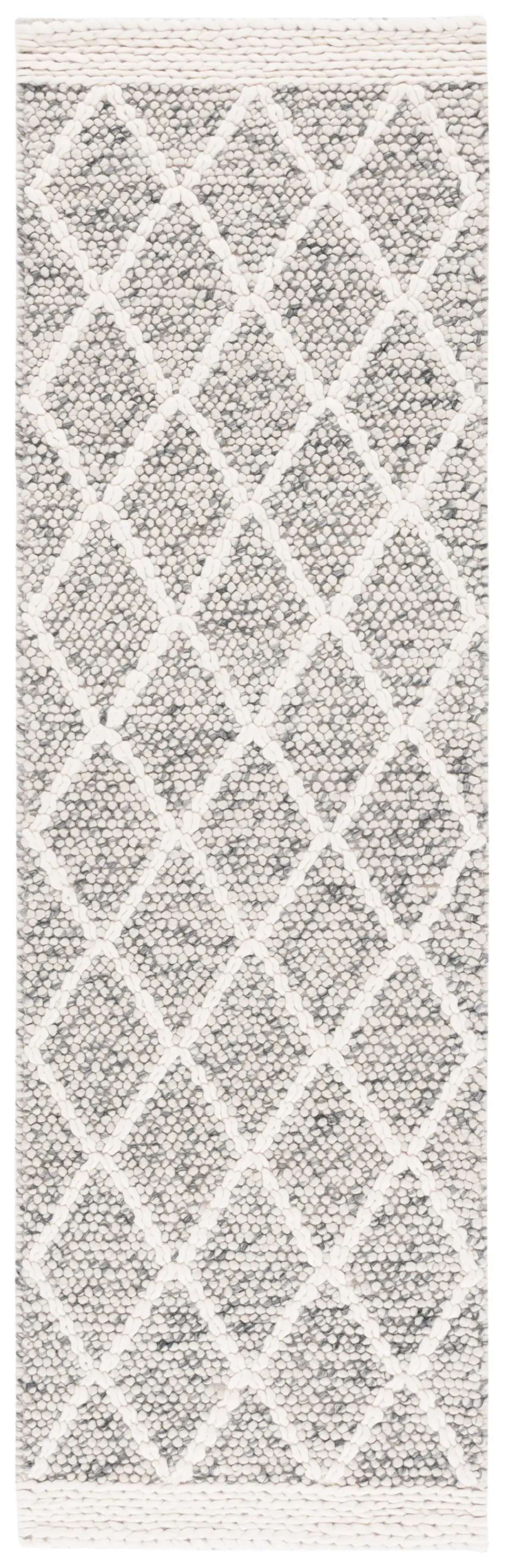 NATURA 131 GREY  2'-3' x 8' Runner Rug