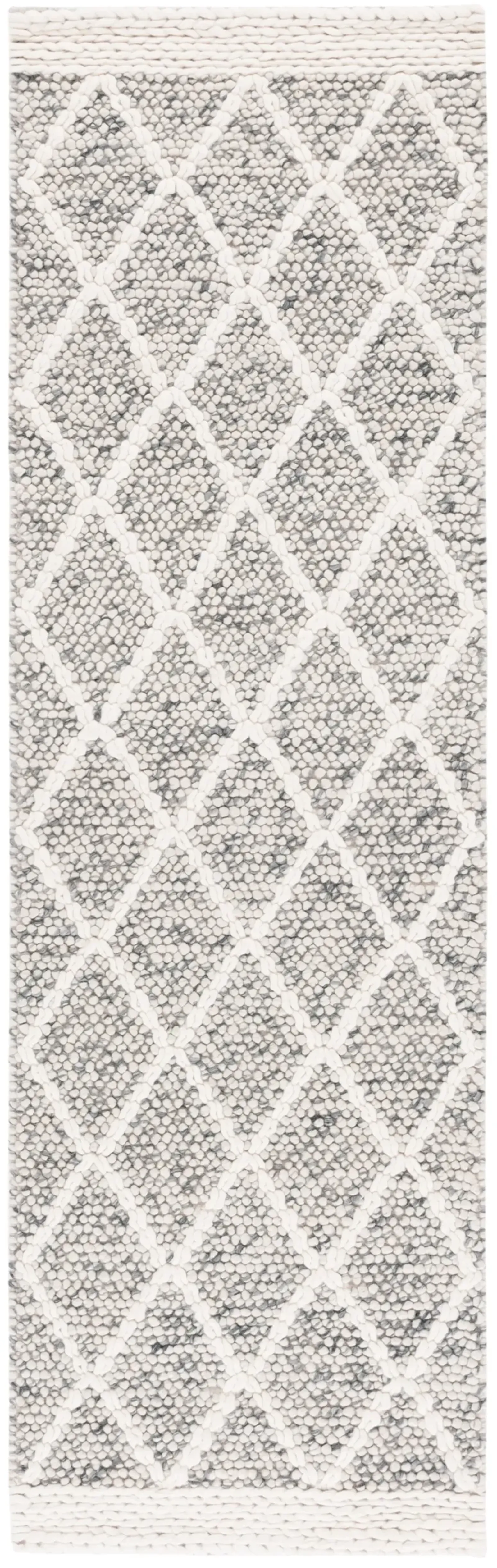 NATURA 131 GREY  2'-3' x 8' Runner Rug