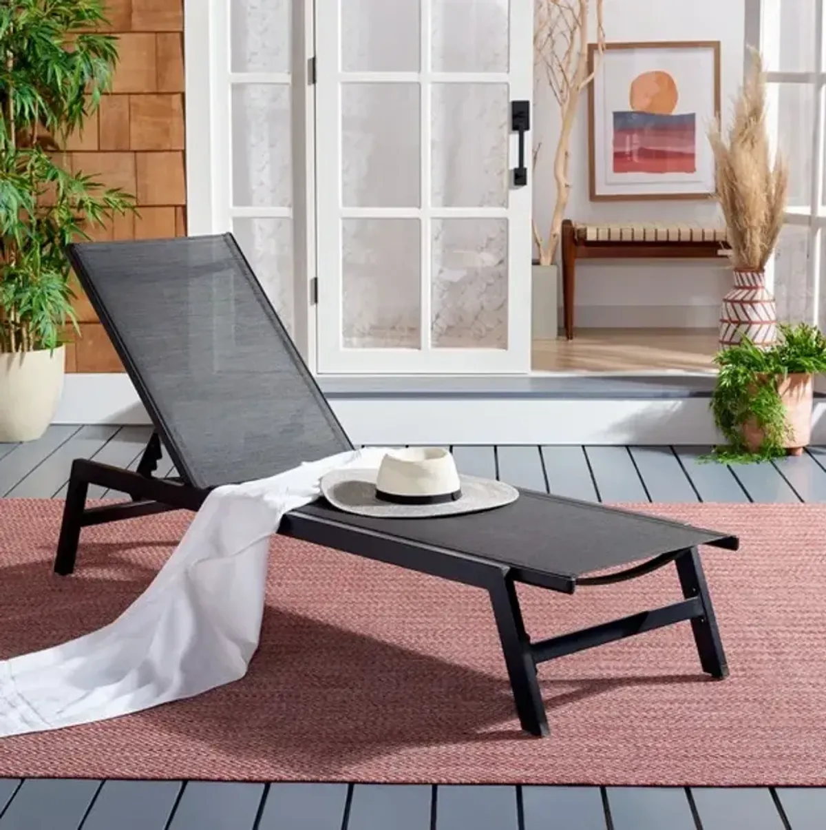 Fionne Outdoor Sunlounger