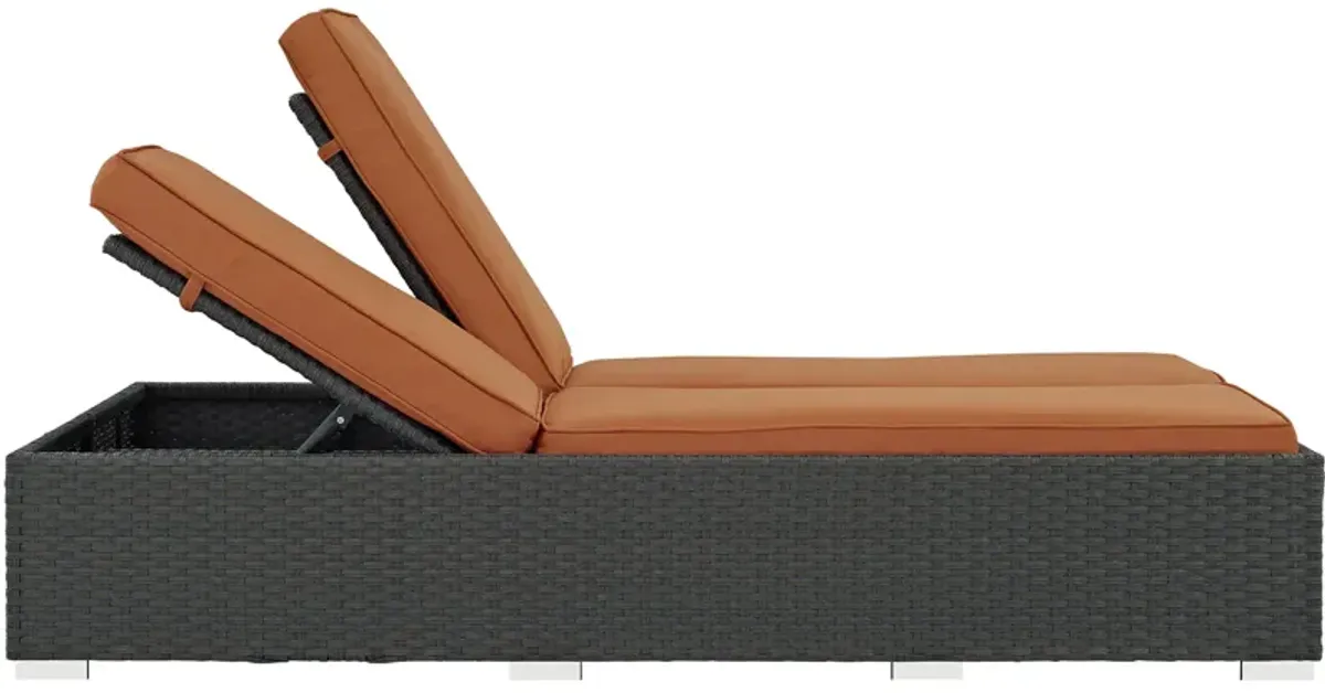 Sojourn Outdoor Patio Sunbrella® Double Chaise