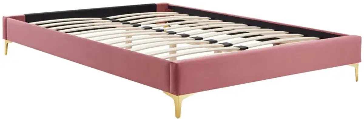 Sutton Full Performance Velvet Bed Frame