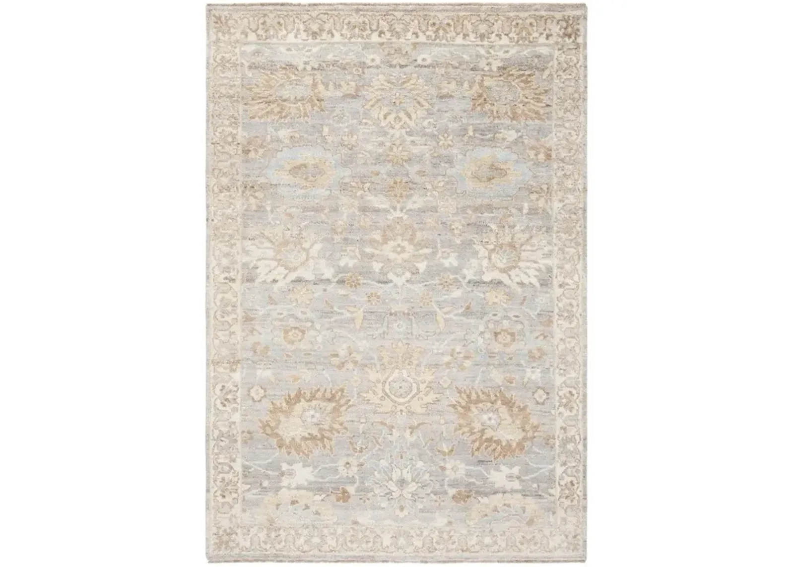 OUSHAK 130 Grey 8' X 10' Large Rectangle Rug