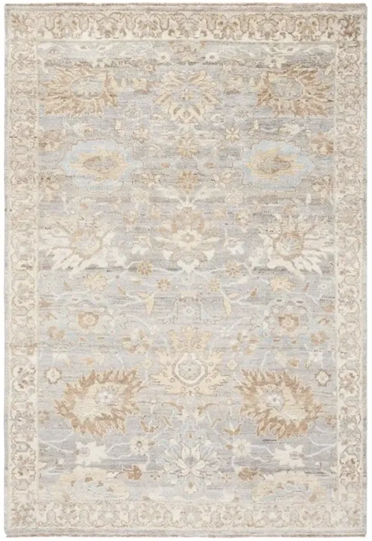 OUSHAK 130 Grey 8' X 10' Large Rectangle Rug