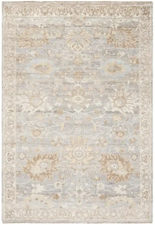 OUSHAK 130 Grey 8' X 10' Large Rectangle Rug