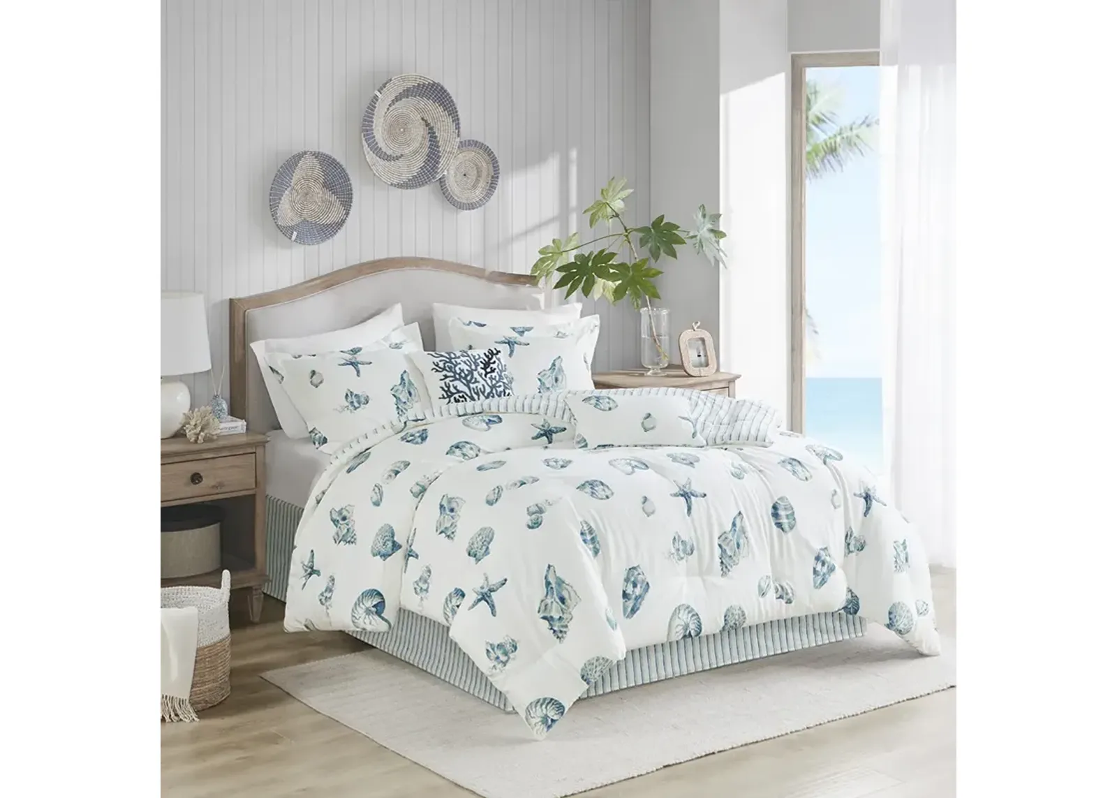 Harbor House Beach House Blue Comforter Set