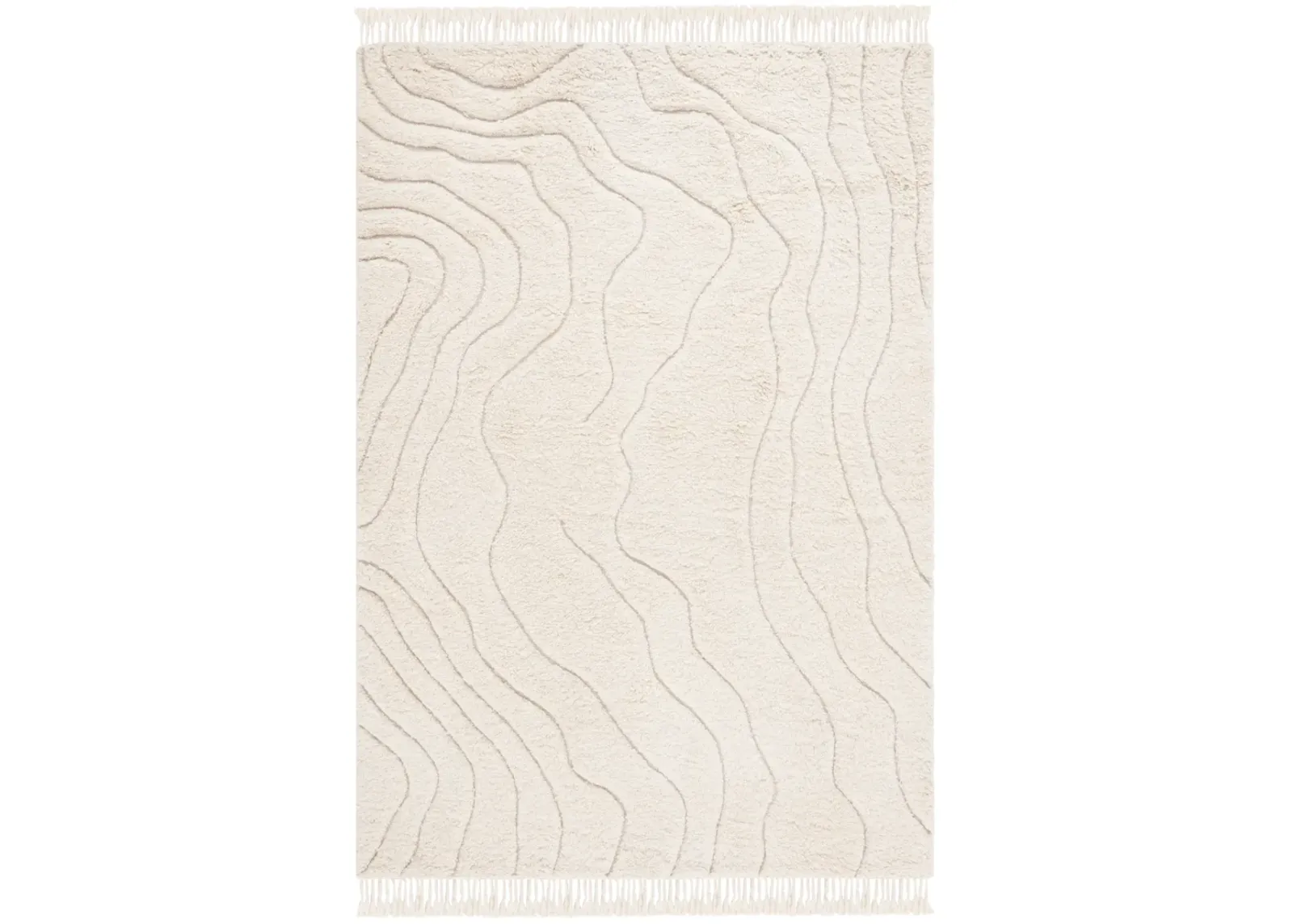 VERMONT 203 IVORY 5' x 8' Medium Rectangle Rug