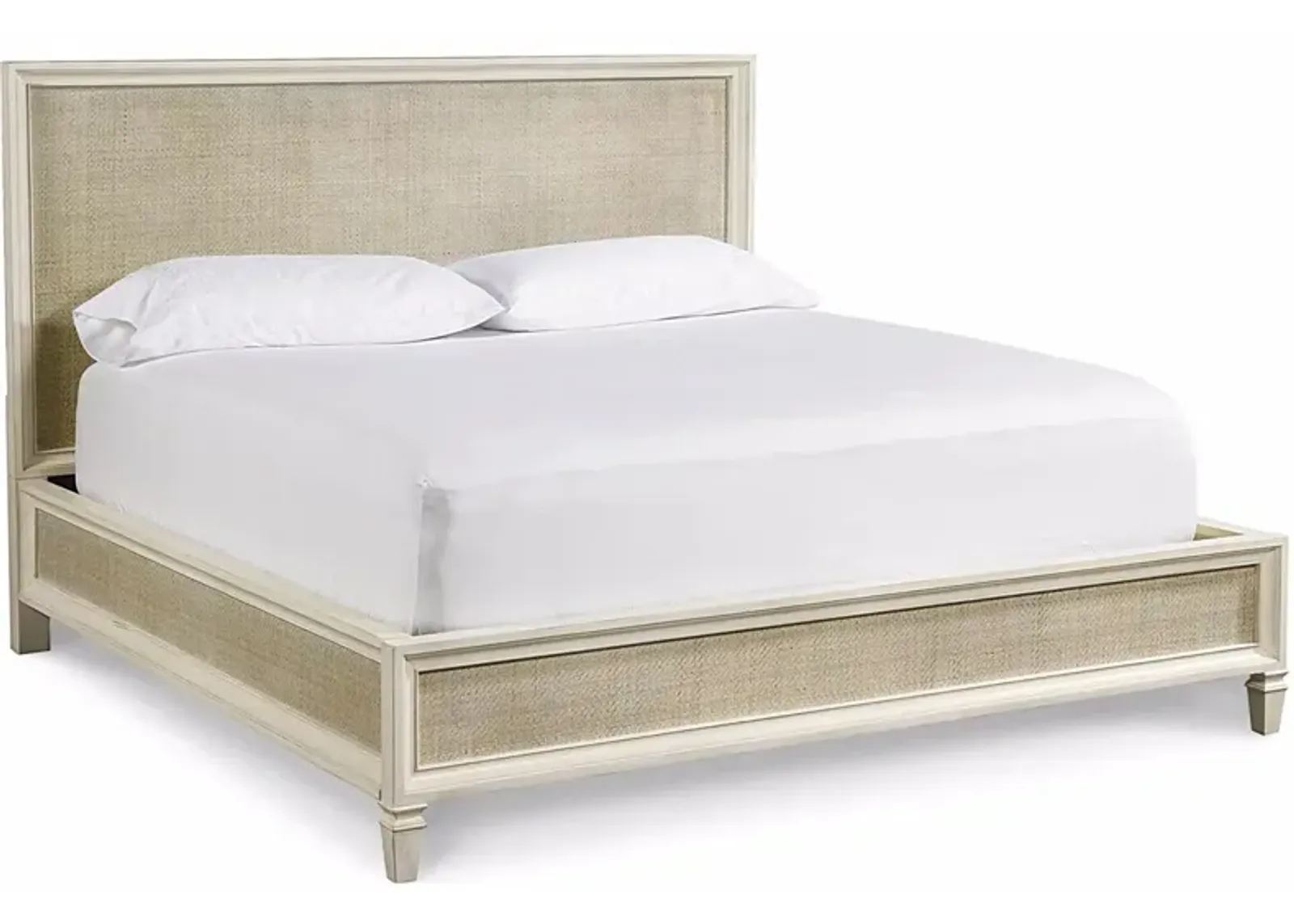 Complete Woven Accent Bed King 6/6