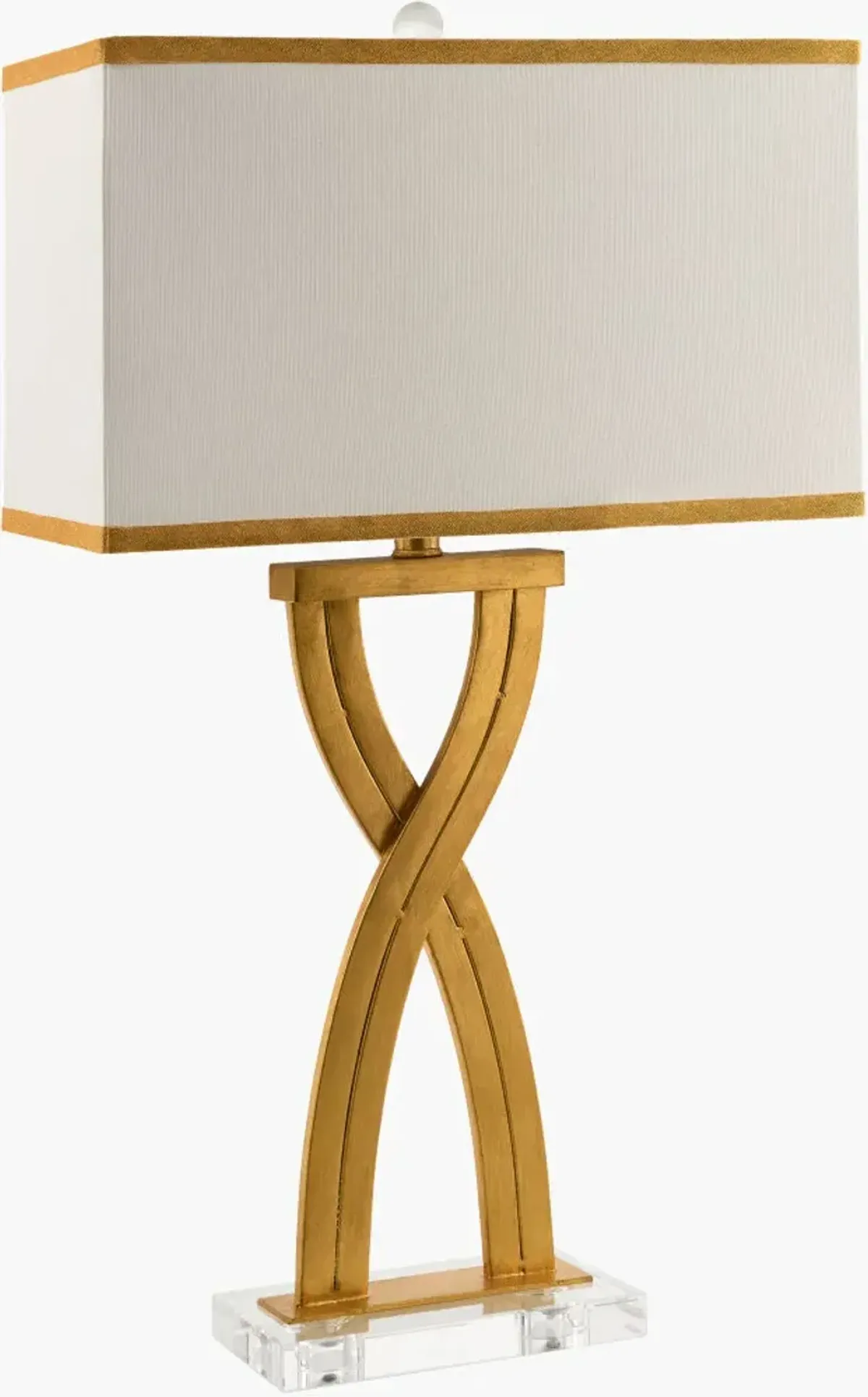 Uhabis UHB-002 30"H x 9"W x 17"D Accent Table Lamp