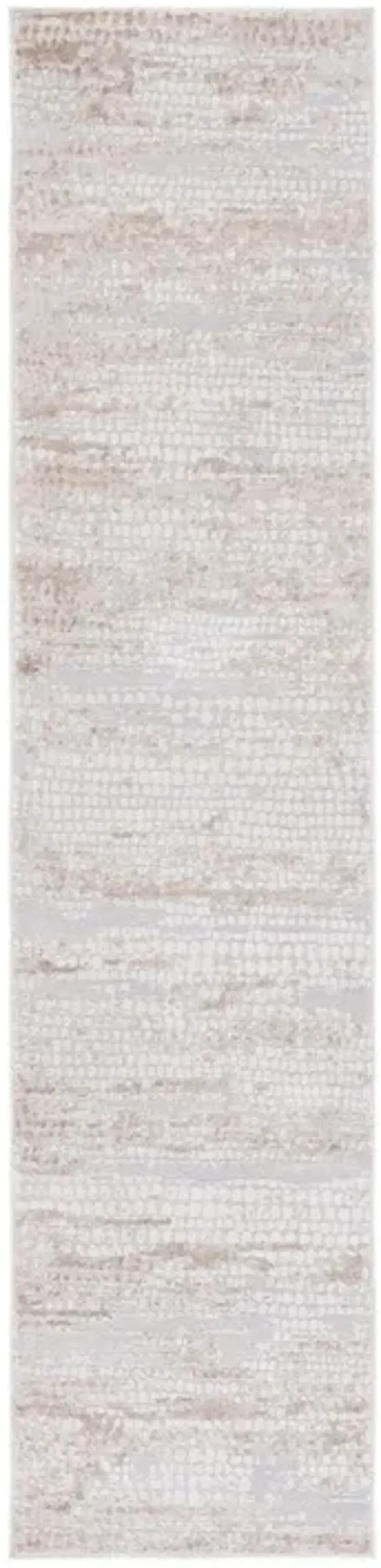 HANNA 108 Grey  2' X 8' Runner Rug