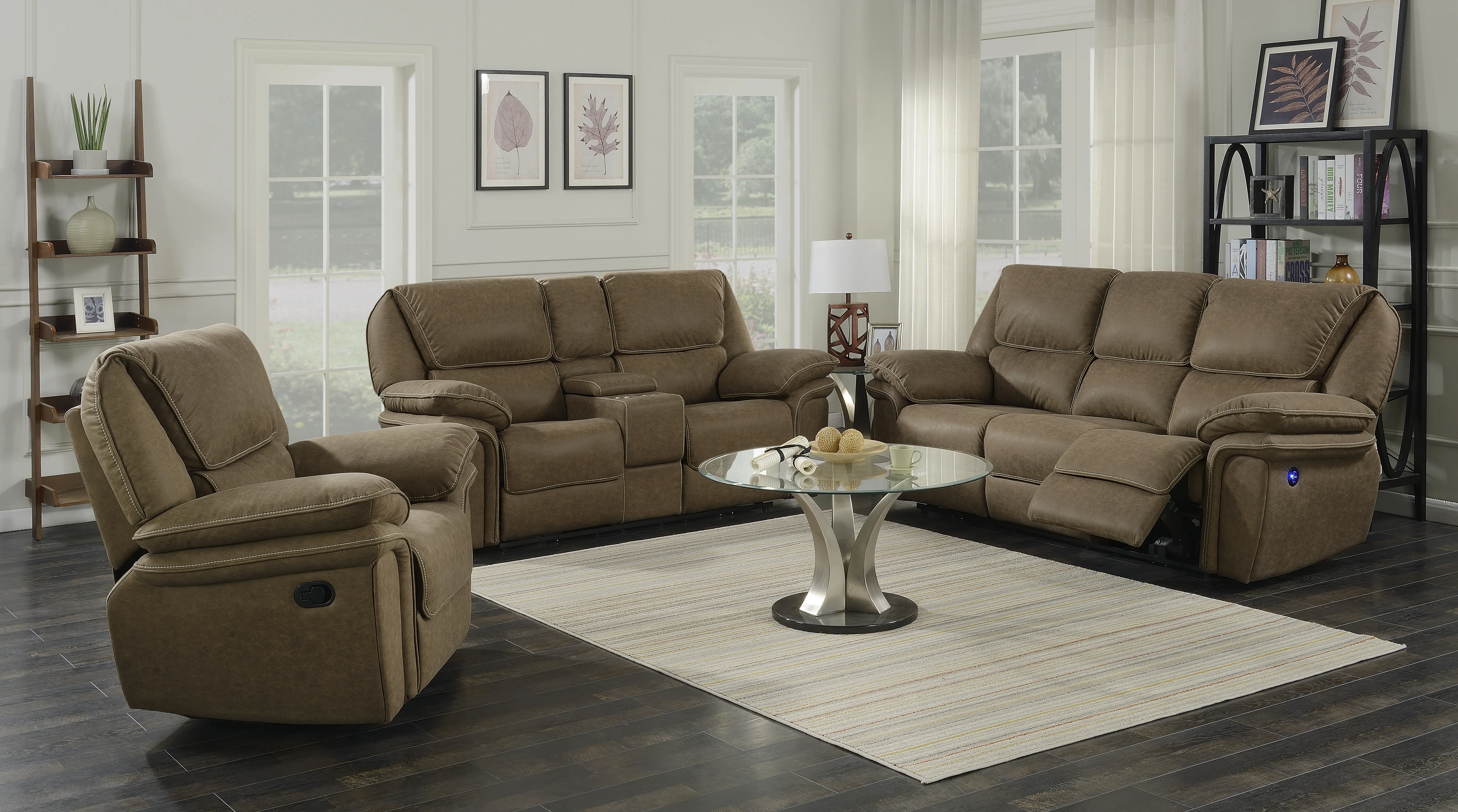 Allyn Power Console Loveseat