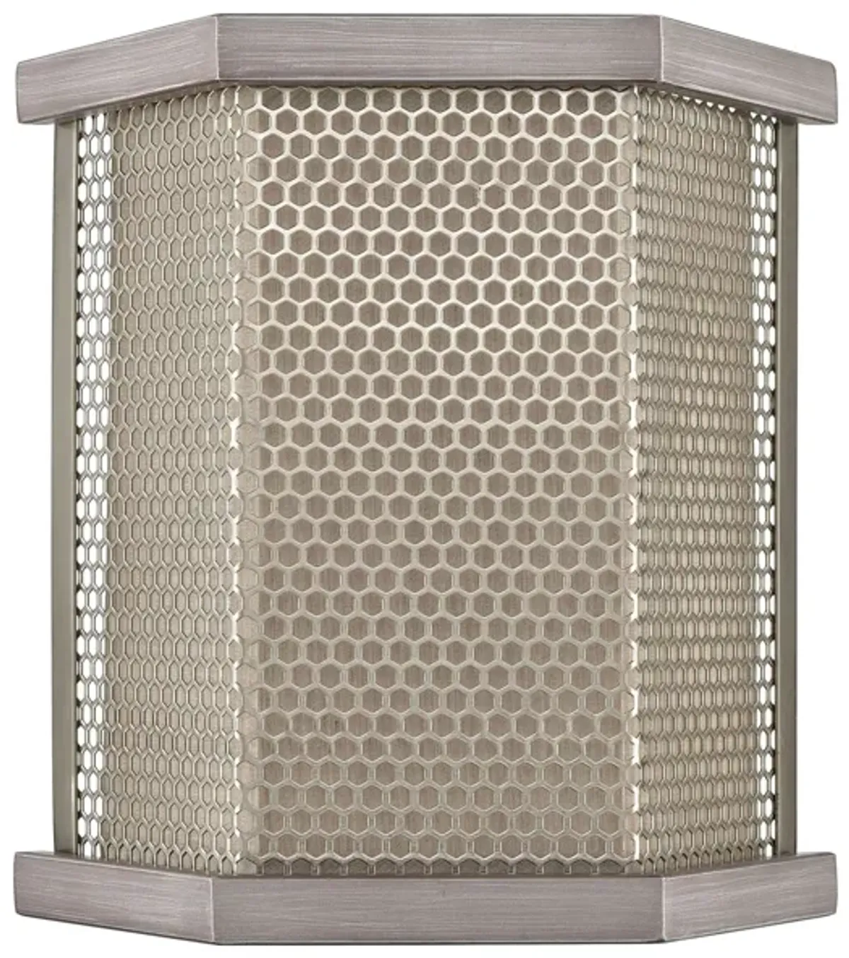 Crestler 11" High 2-Light Sconce - Weathered Zinc