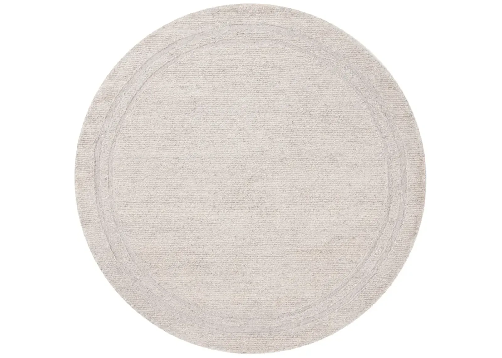 RENEWAL 211 LIGHT BEIGE 6' x 6' Round Round Rug