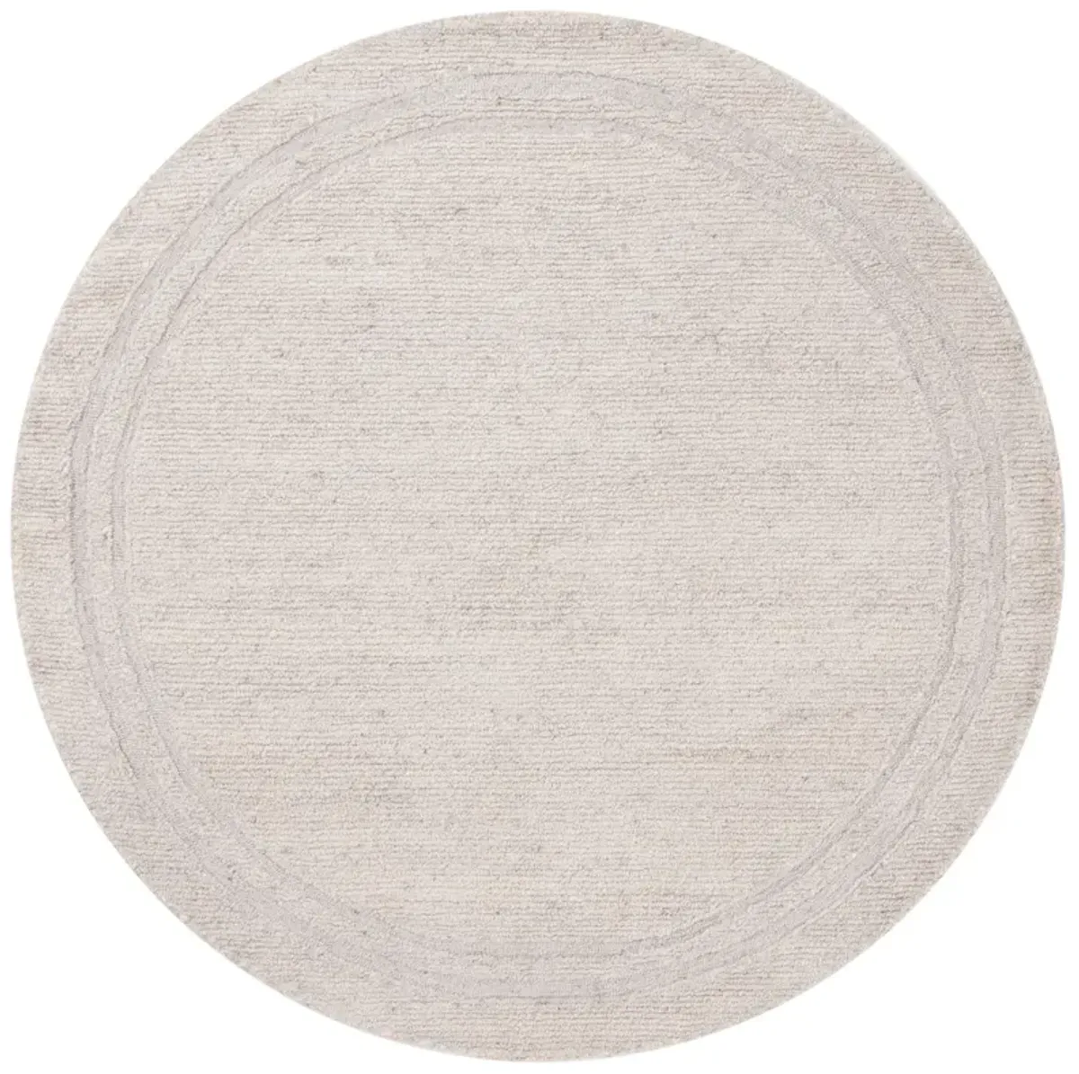 RENEWAL 211 LIGHT BEIGE 6' x 6' Round Round Rug