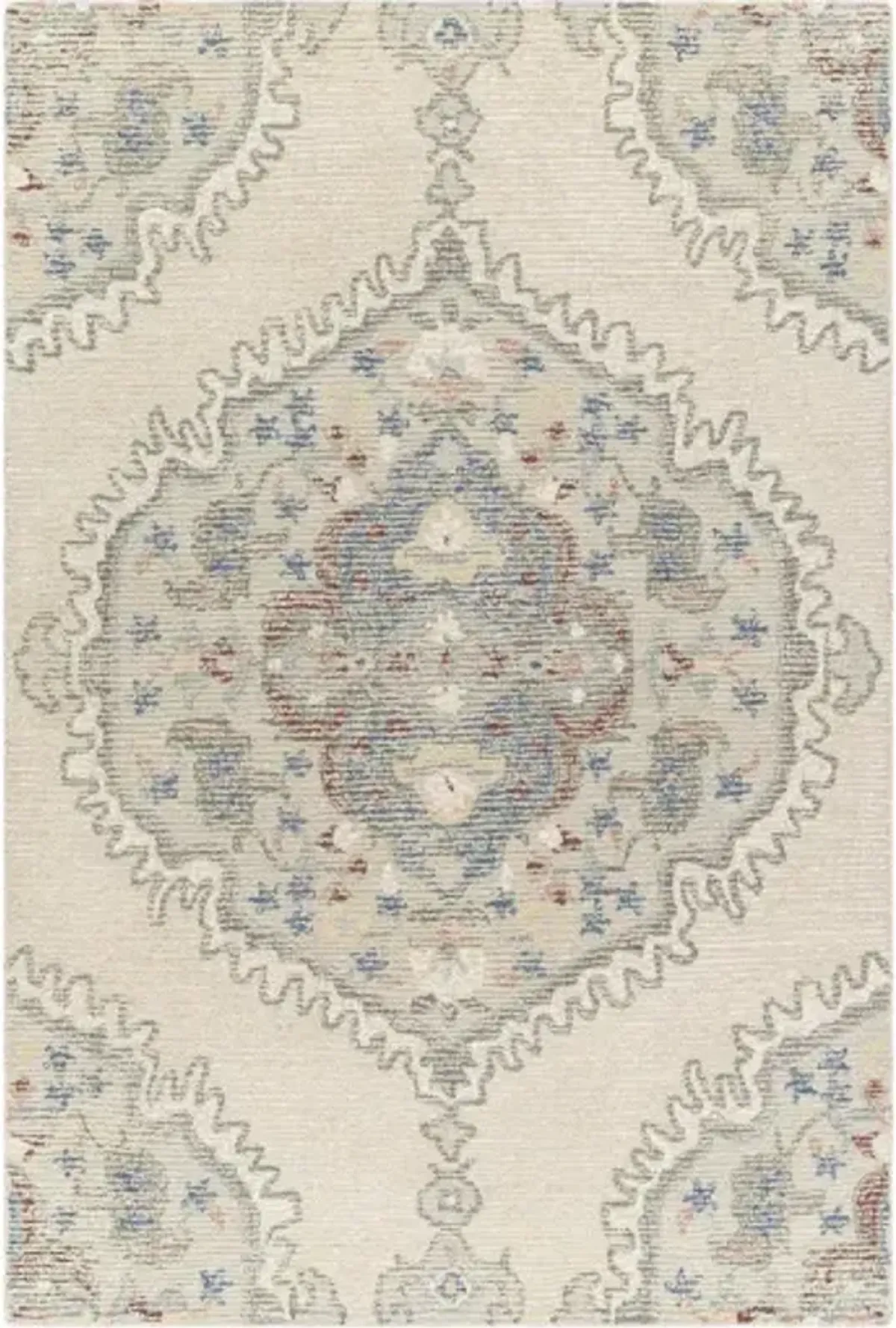 Vivianne VVE-2302 5' x 7'6" Hand Made Rug