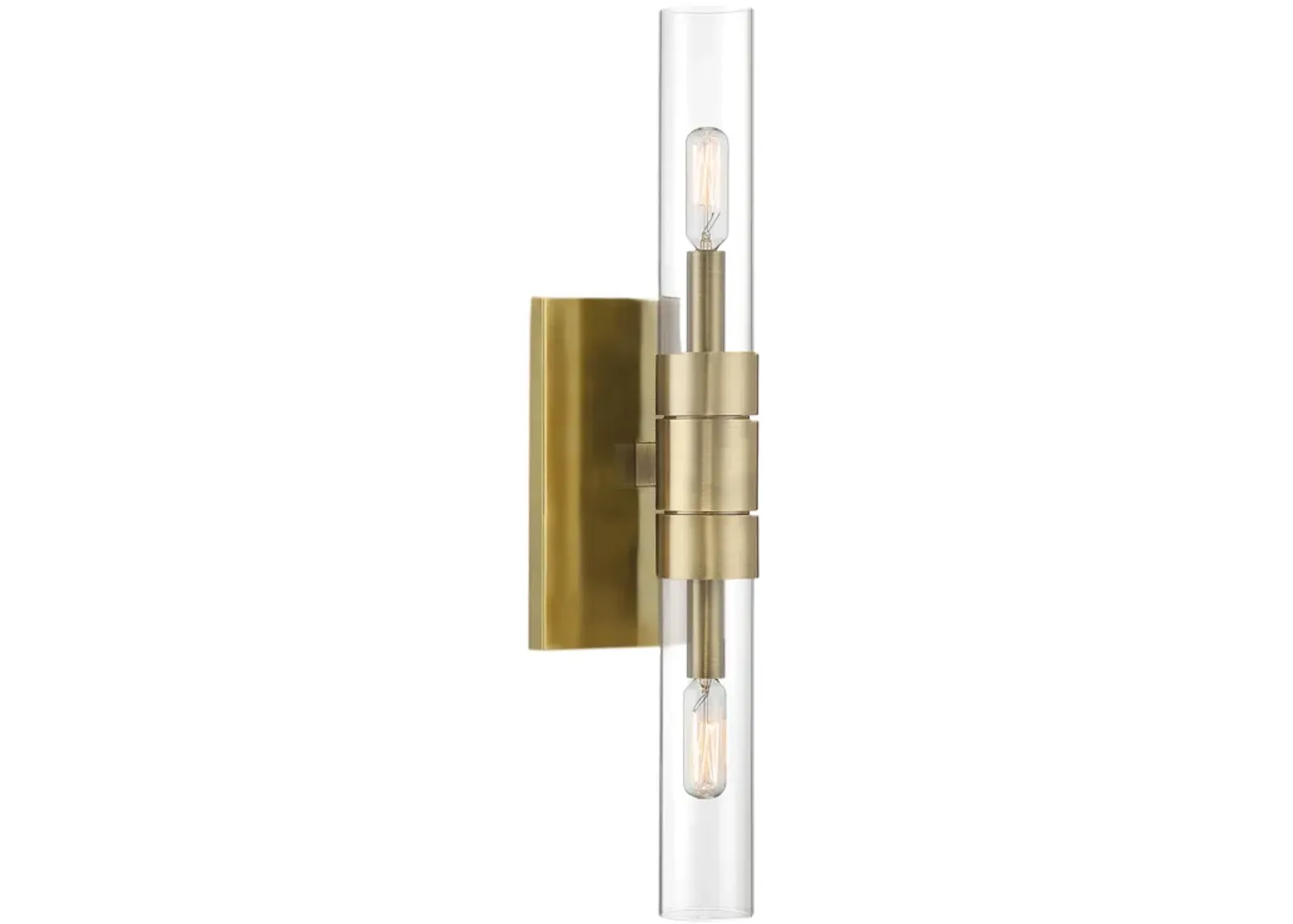 Rohe Wall Sconce - Aged Brass