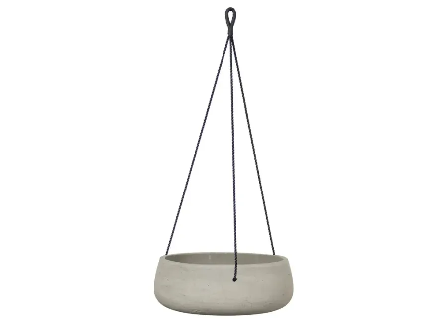 Circular Medium Hanging Pot - Natural