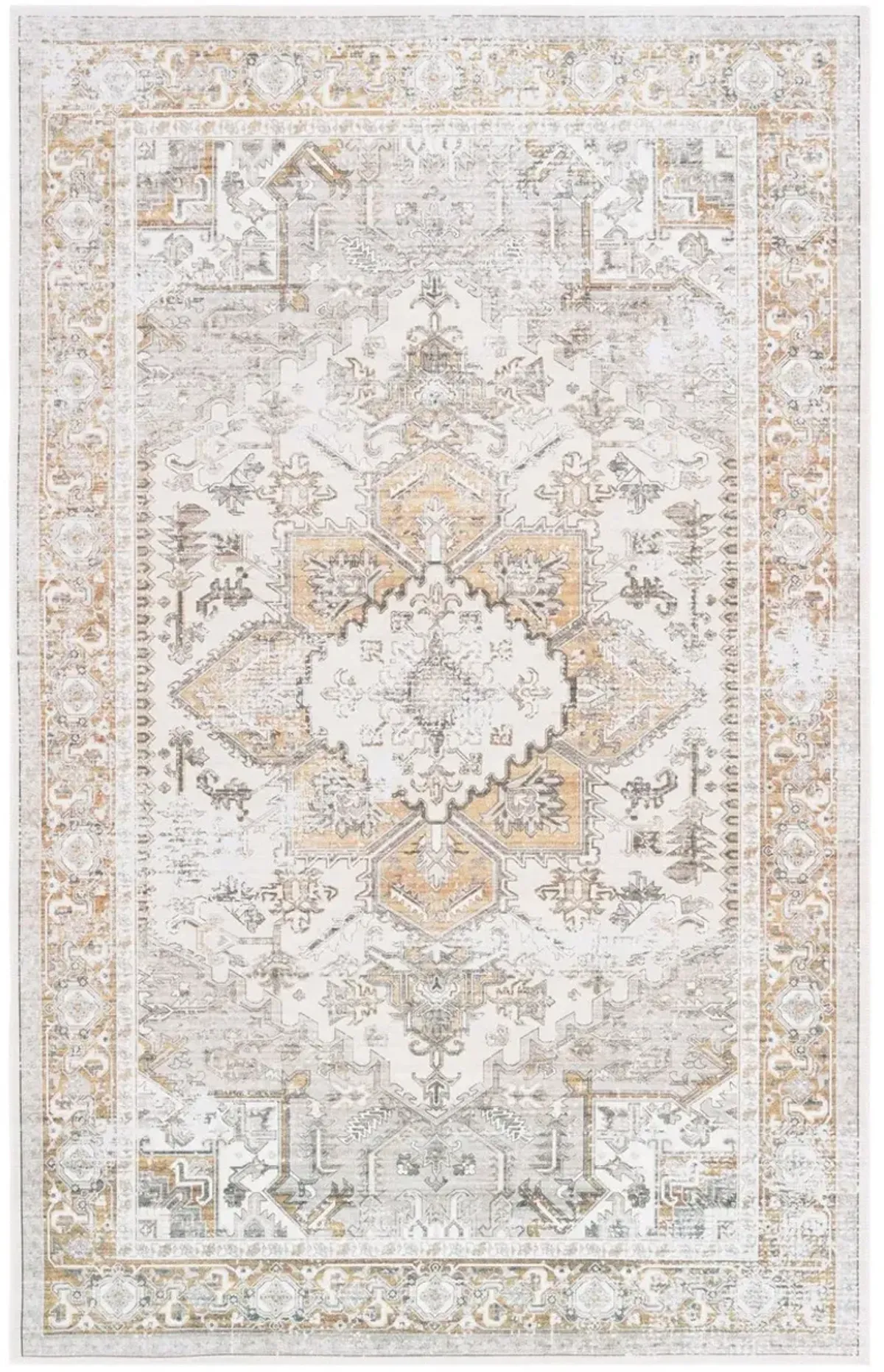 ARIZONA 116 Gold 10' X 14' Large Rectangle Rug