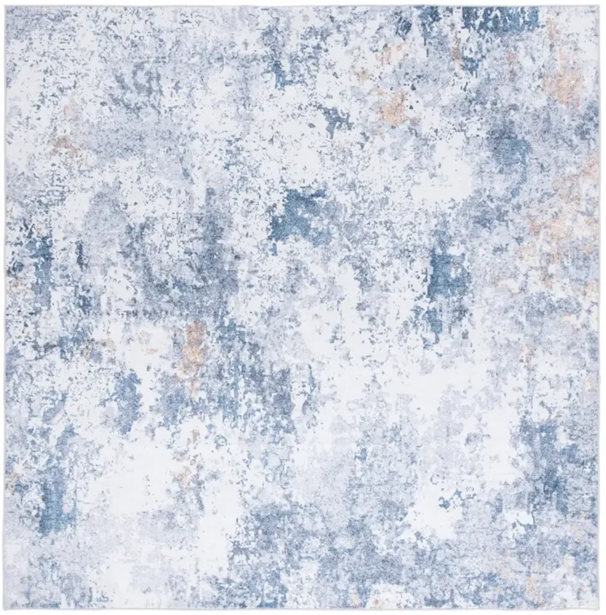 SANTA MONICA 386 IVORY  6' x 6' Square Square Rug