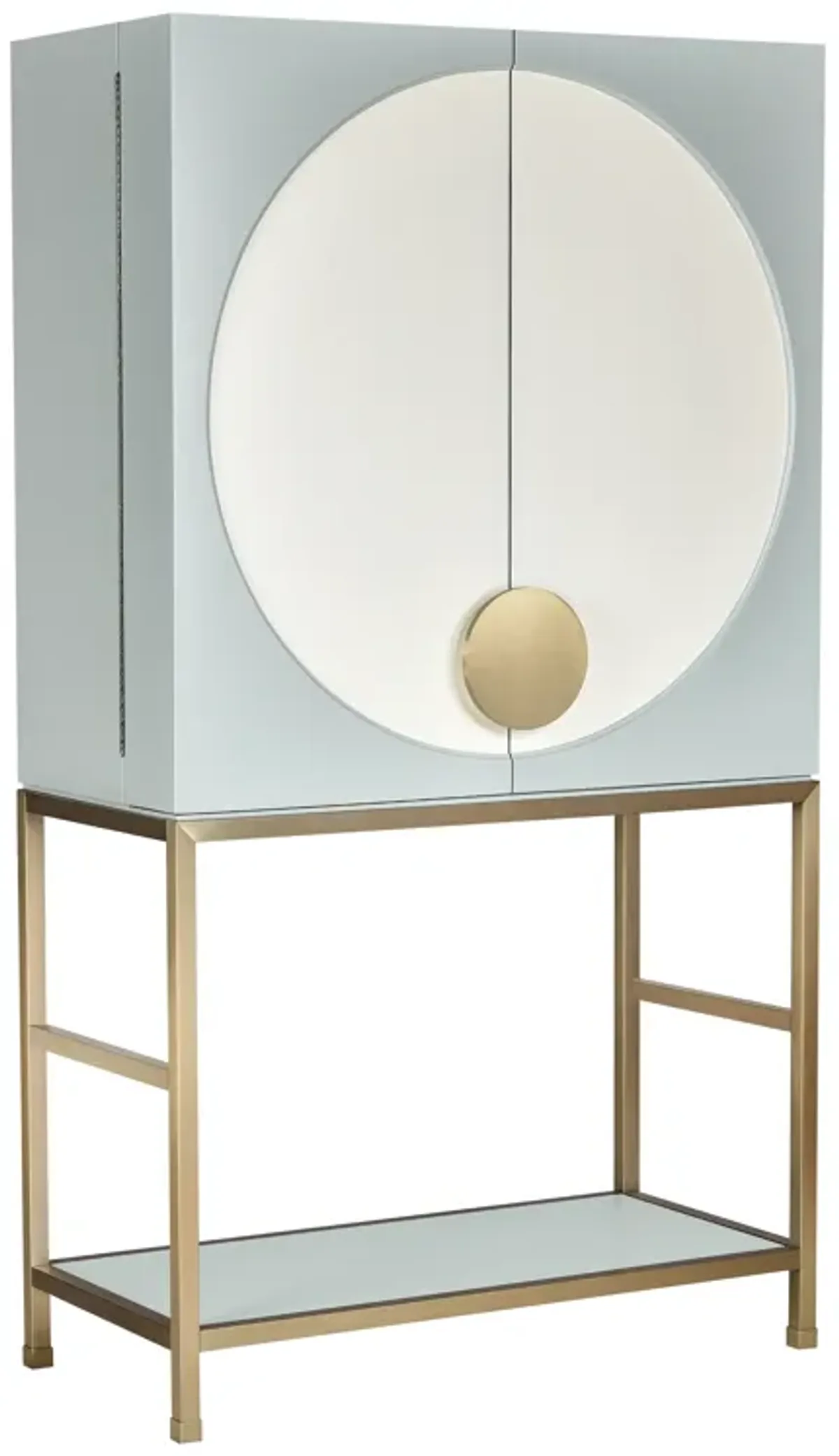 Gabe Bar Cabinet - Blue