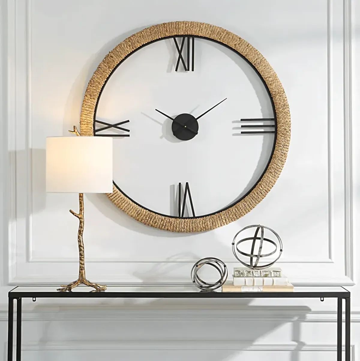 Montecito Coastal Modern Wall Clock