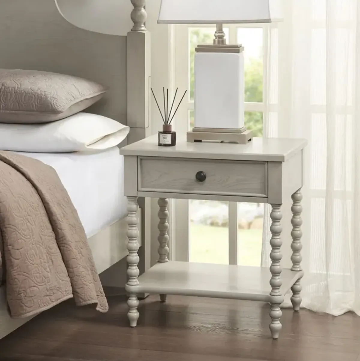 Madison Park Signature Beckett Natural Nightstand