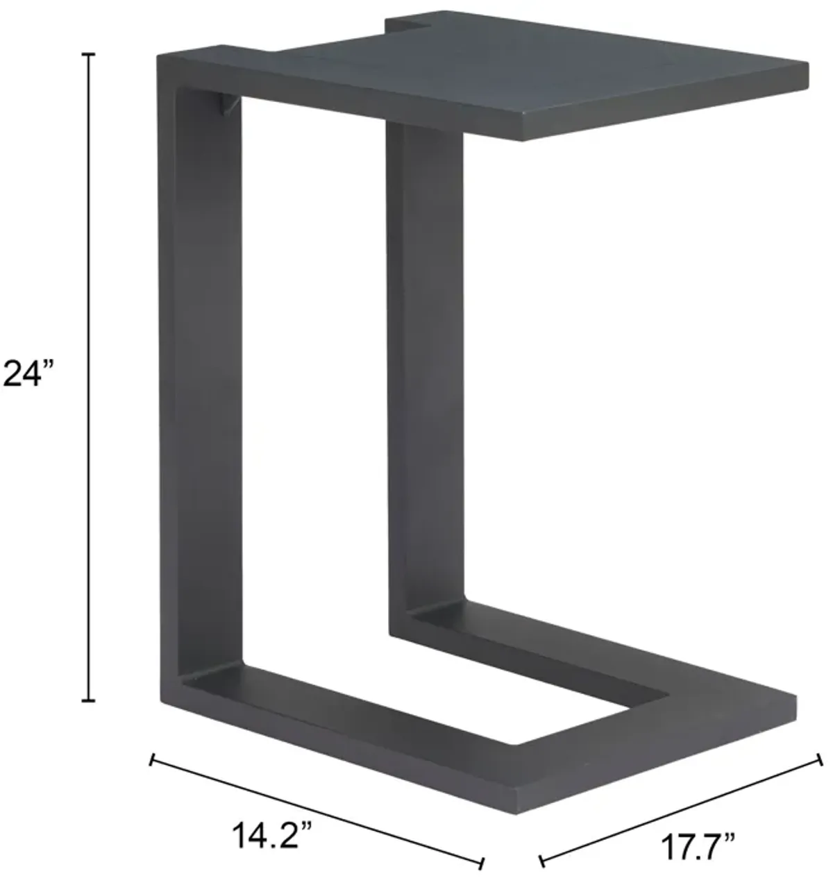 Tudi Side Table Black