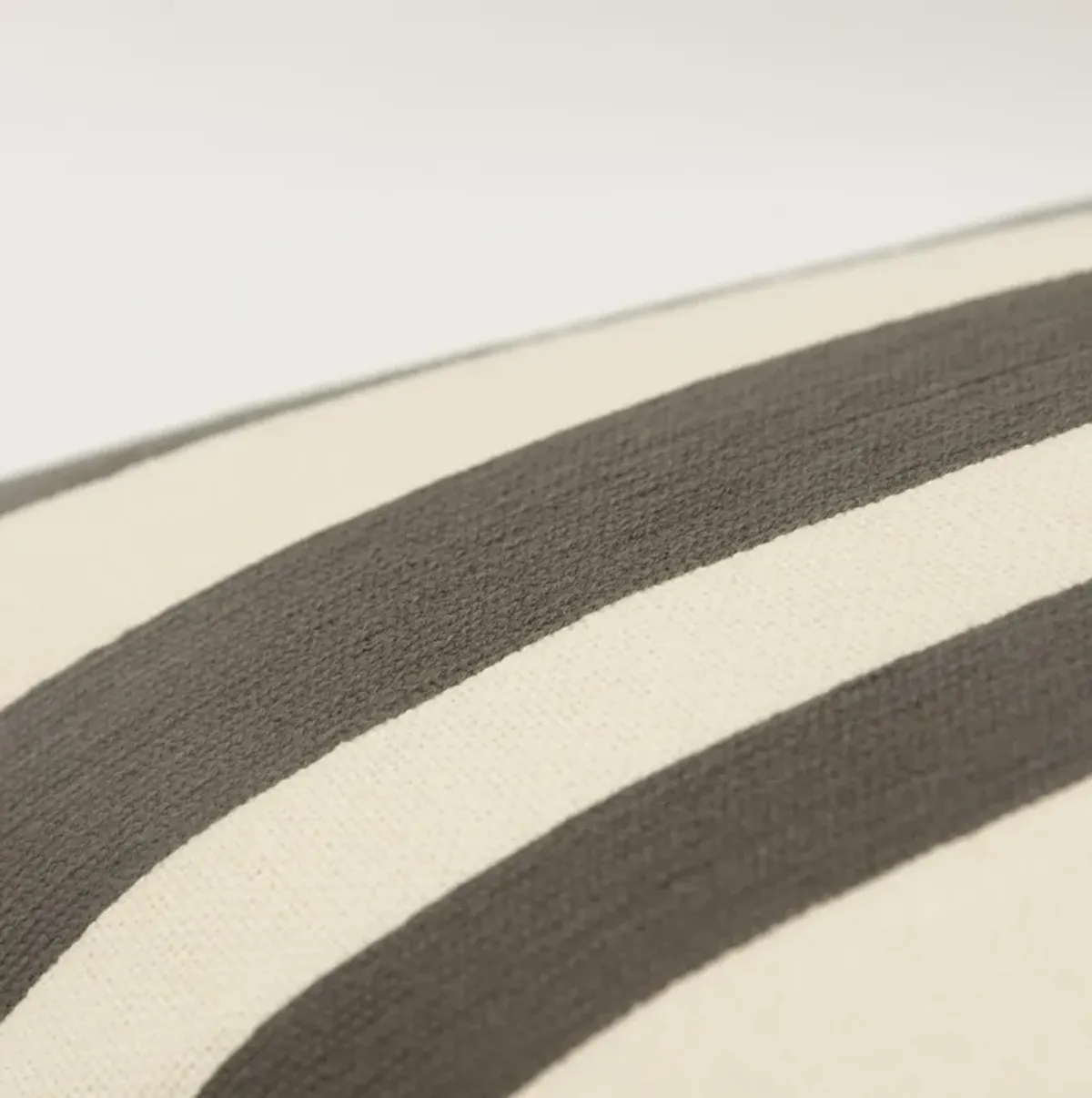 stripe ivory Pillow