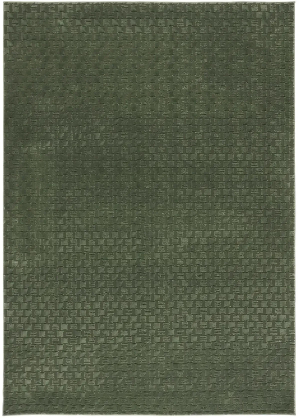 REVIVE 118 GREEN 8' x 10' Large Rectangle Rug