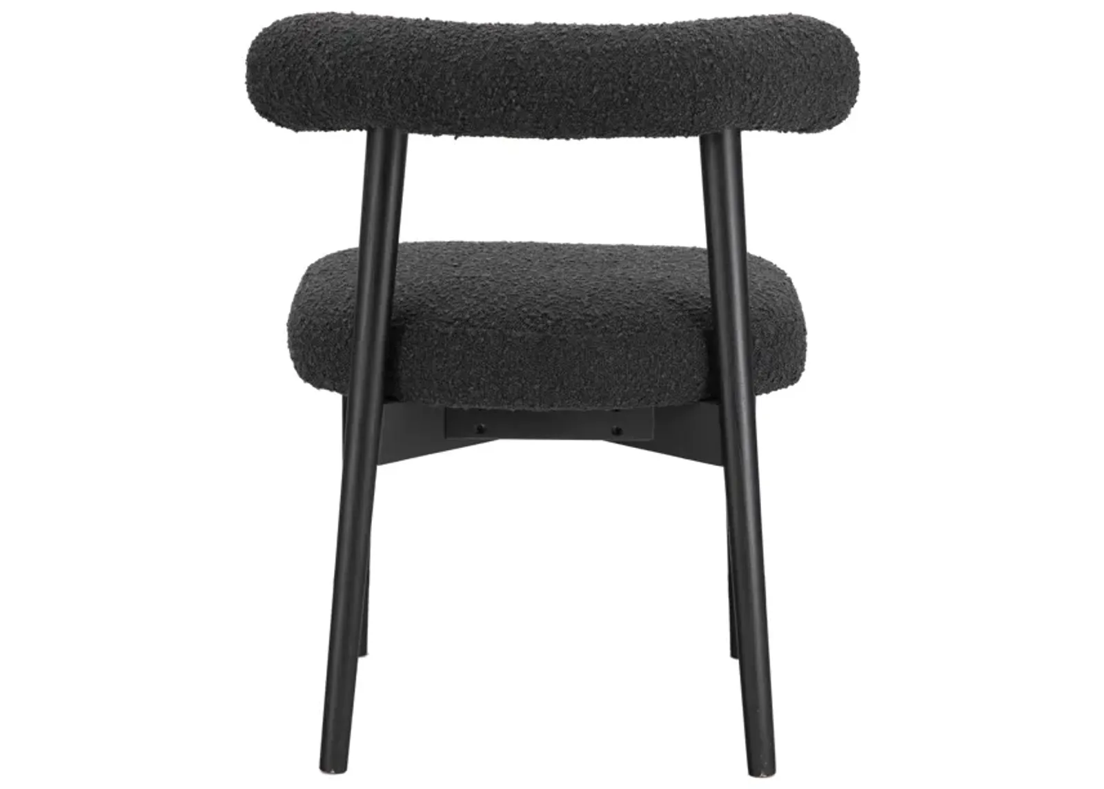 Spara Black Boucle Side Chair