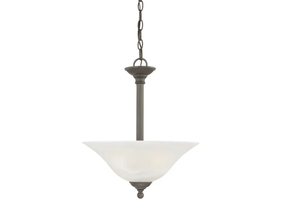 Riva 16" Wide 3-Light Pendant - Painted Bronze