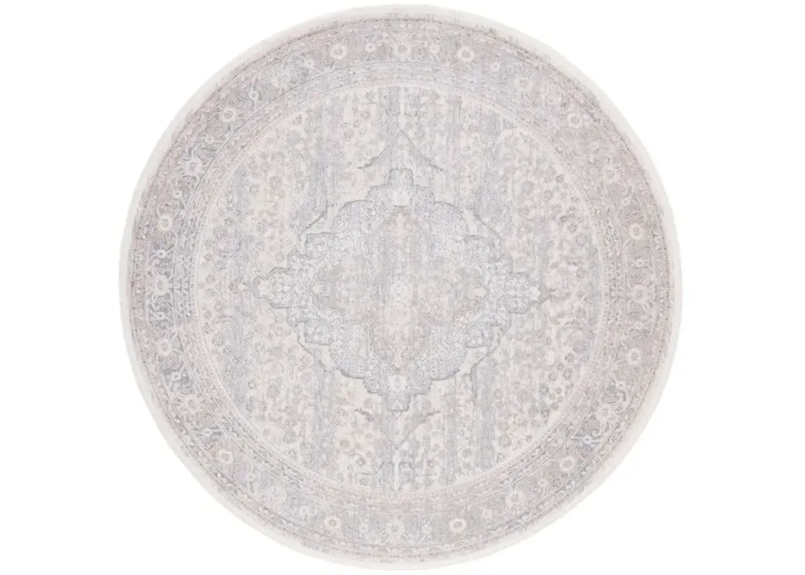 MARMARA 318 Blue  6'-7' X 6'-7' Round Round Rug