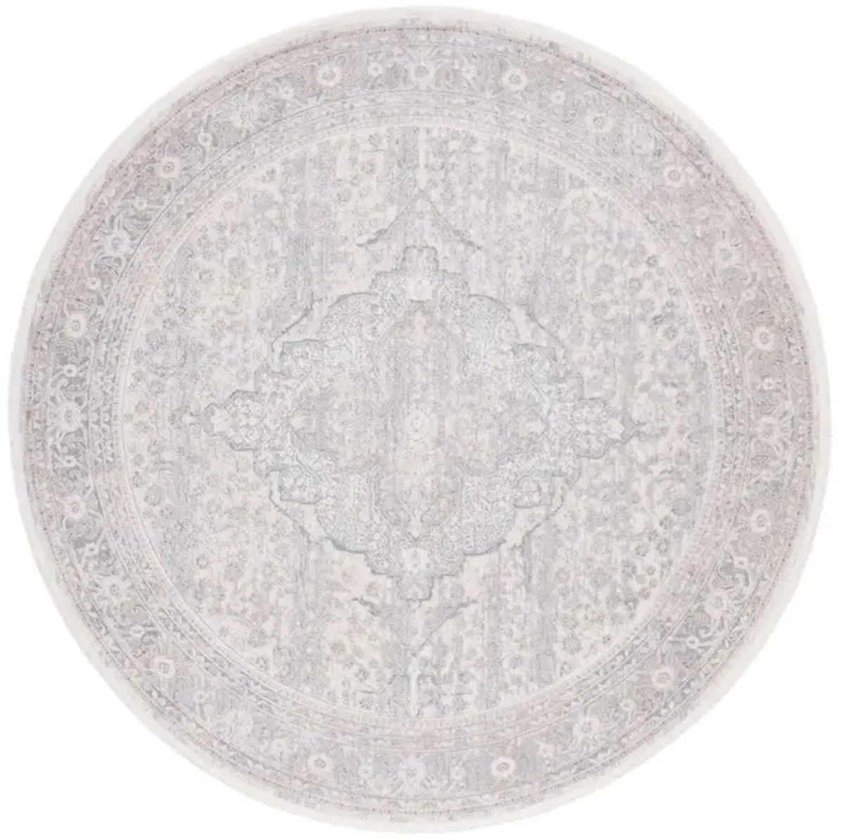 MARMARA 318 Blue  6'-7' X 6'-7' Round Round Rug