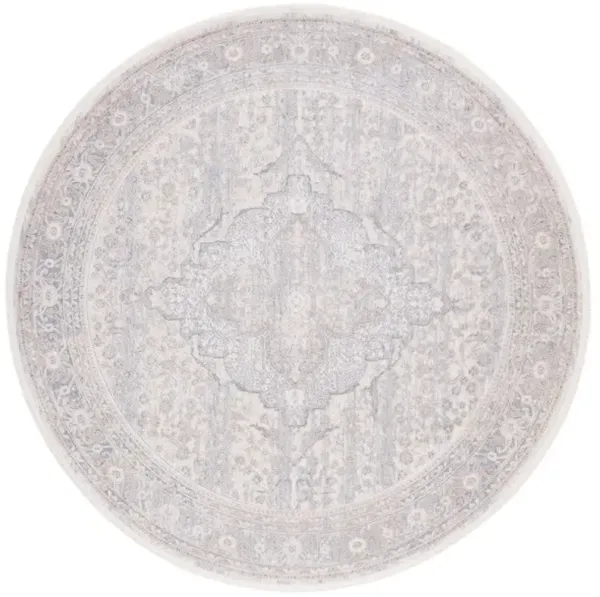 MARMARA 318 Blue  6'-7' X 6'-7' Round Round Rug
