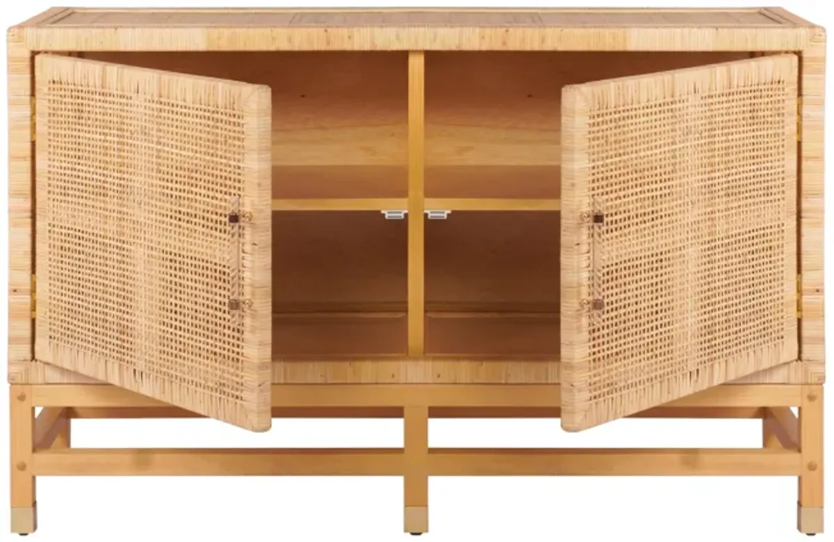 Amara Natural Woven Rattan Buffet