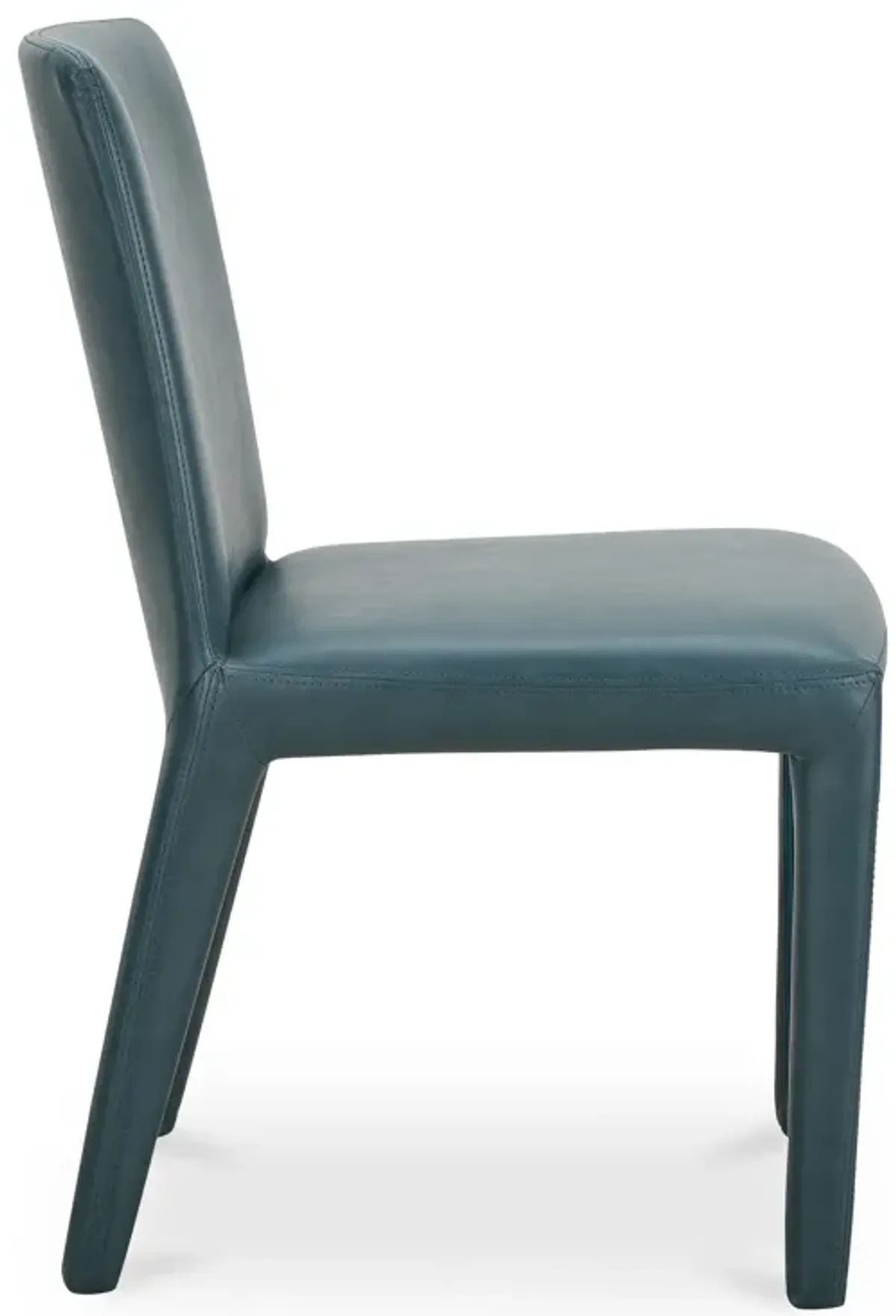 Monte Dining Chair Teal Vegan Leather - Set Of Two