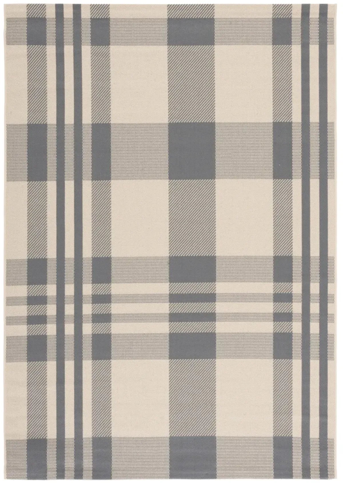 COURTYARD 6201 GREY  2'-3' x 4' Accent Rug