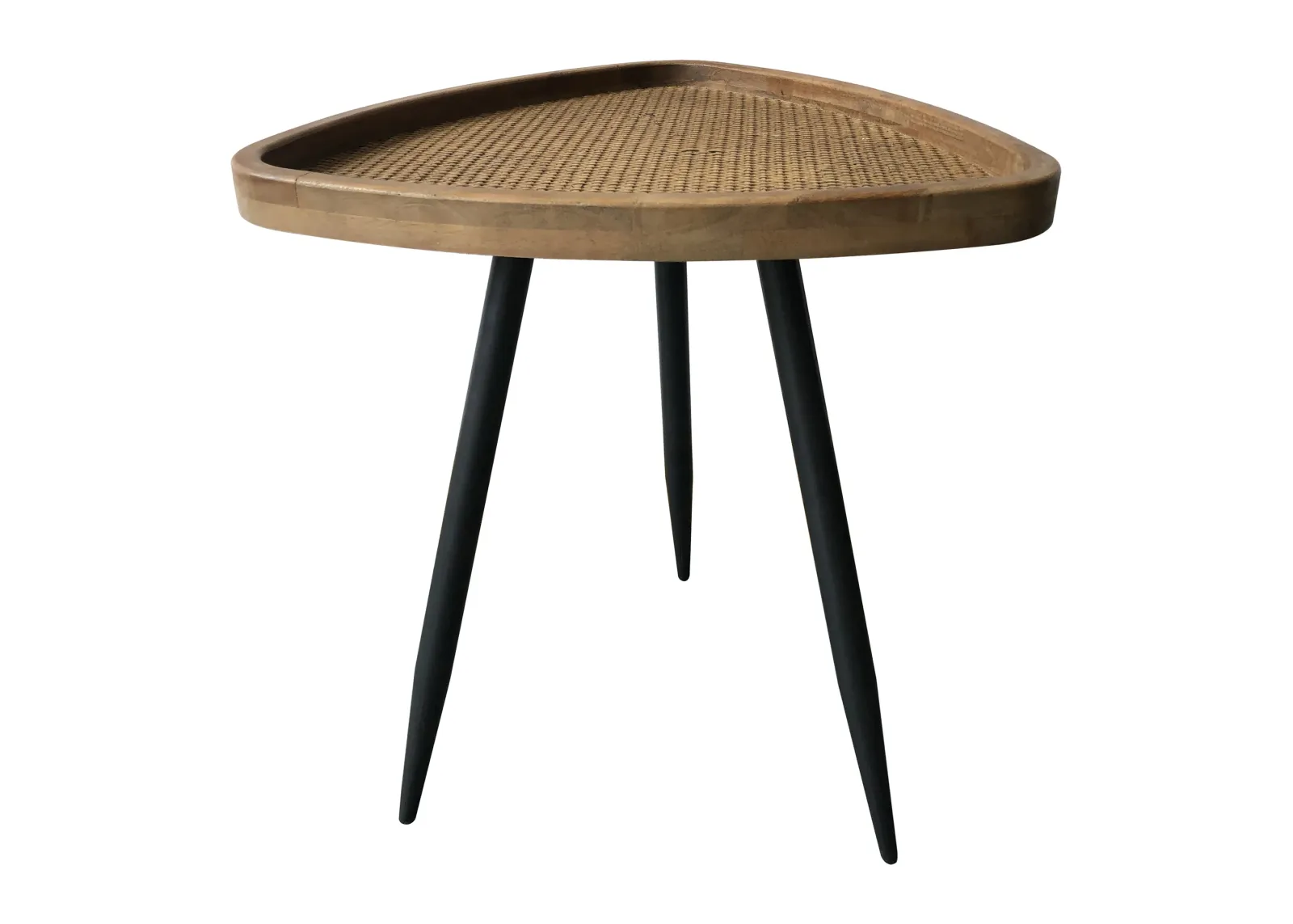 Rollo Rattan Side Table