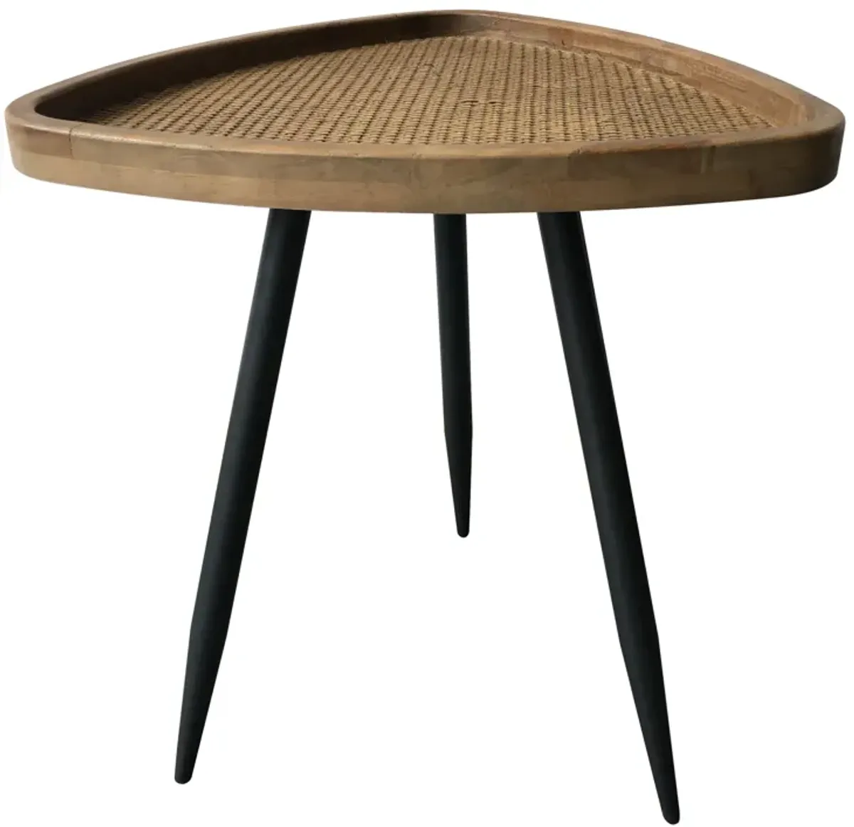 Rollo Rattan Side Table