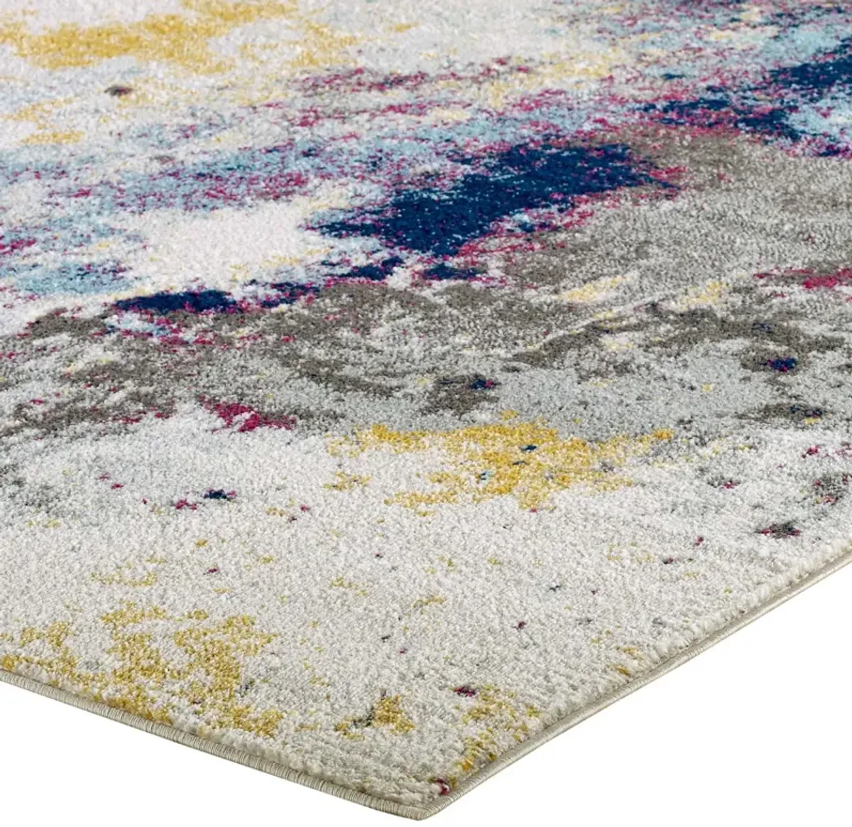 Entourage Adeline Contemporary Modern Abstract 8x10 Area Rug